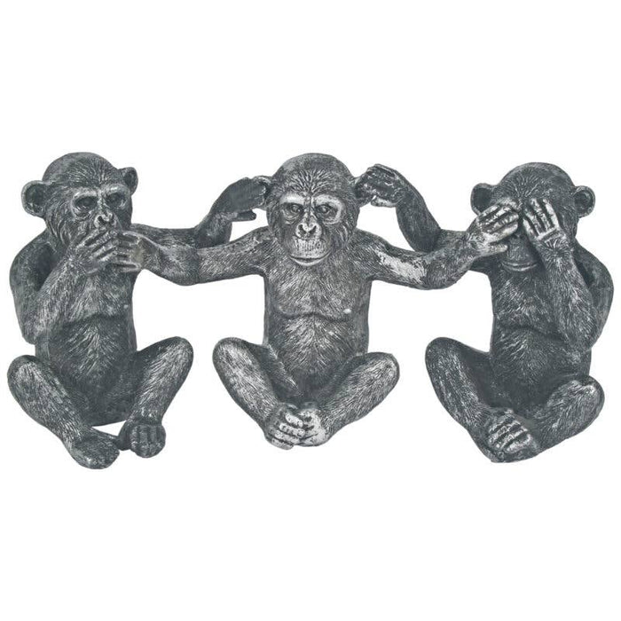 Speak/Hear/See No Evil Monkeys S/3