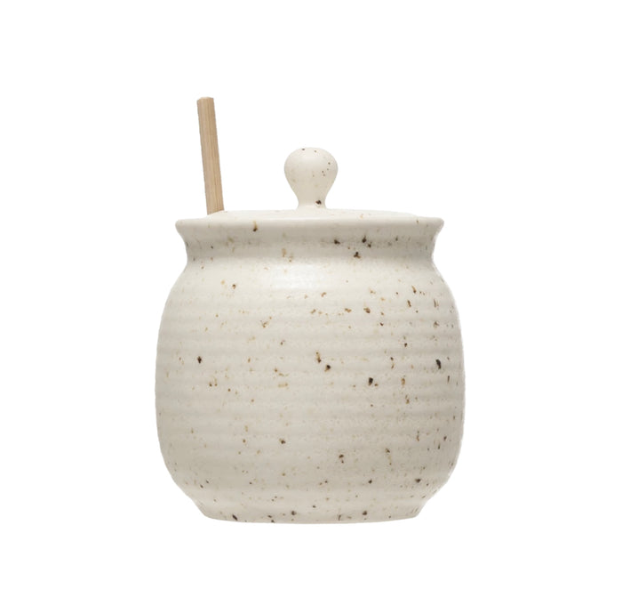 Speckled Honey Pot