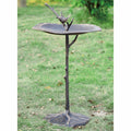 SPI Garden Bird On Branch Sundial Bird Bath Bird Feeders SPI
