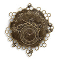 SPI Garden Busy Bees Clock & Thermometer Wall Art SPI