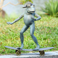 SPI Garden Radical Skateboarding Frog Sculpture Sculptures SPI