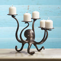 SPI Home Octopus Pillar Candelabra Candle Holders SPI
