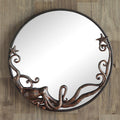 SPI Home Octopus Round Wall Mirror Wall Art SPI
