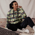 Spider Granma's Love Village Zip Hoodie | Afrocentric & Queer Art