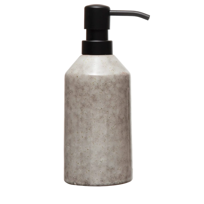Stoneware Soap Pump