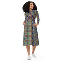 Strong Wind Working Midi Dress | Afrocentric Fashion & Queer Art