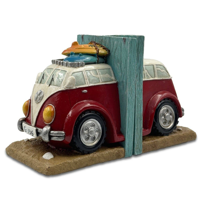 'Surfs Up' Campervan Bookends