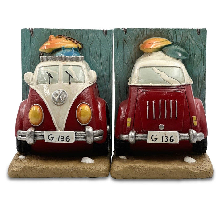 'Surfs Up' Campervan Bookends