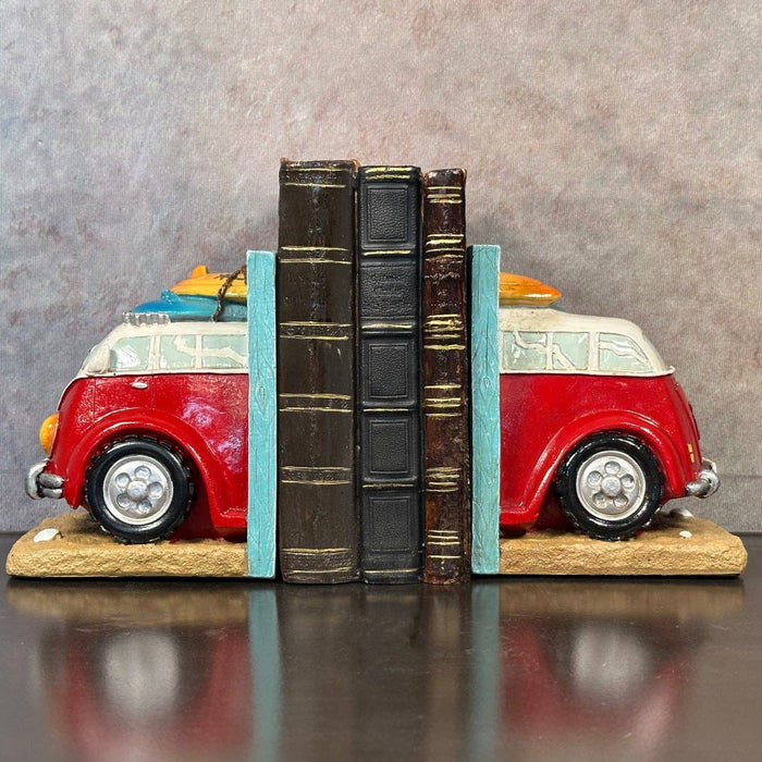 'Surfs Up' Campervan Bookends