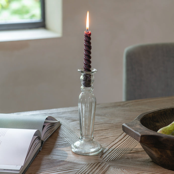 Sweetwater Glass Candlestick