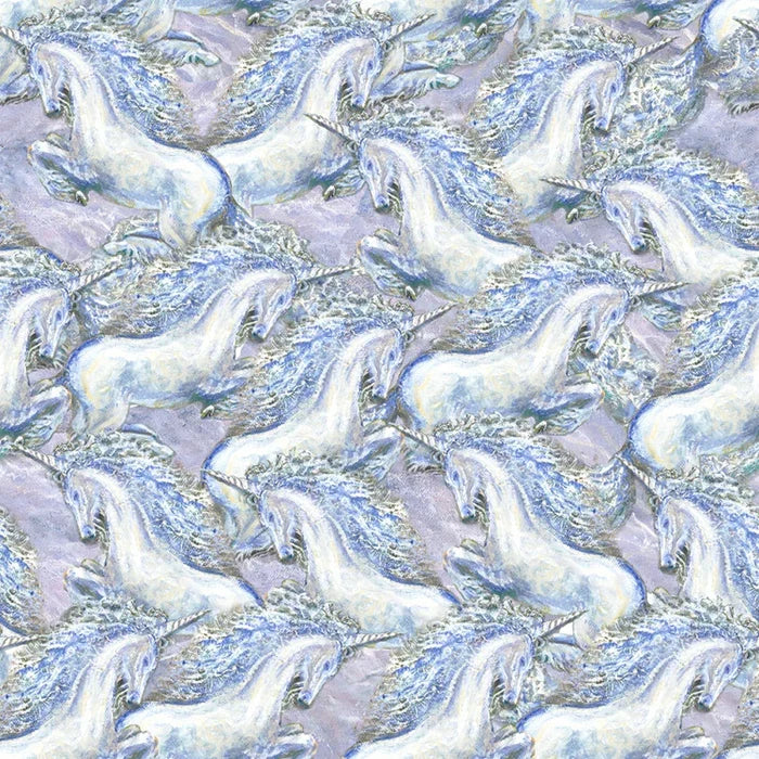 Table Runners & Placemats - World of Wonder Unicorn Lilac Cotton
