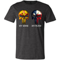 Texas Blood New Mexico Home  T- Shirt - T-shirt Teezalo