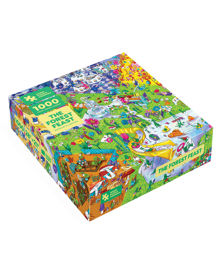 The Forest Feast - 1,000-Piece Magic Jigsaw Puzzle