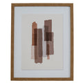 Tydis Art Mounted In Wooden Frame