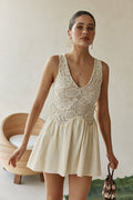 Tyla Dress - Cream