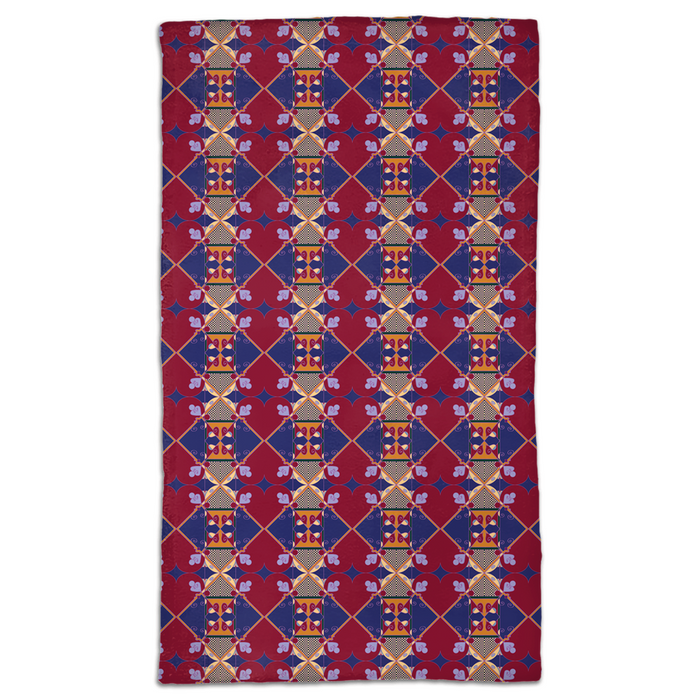 Ujamaa Hand Towel | Black & Kwanzaa Decor