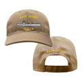 U.S. Navy Custom Ship Cap - Coyote - Nimitz Class Carrier Hats and Caps