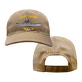 U.S. Navy Custom Ship Cap - Coyote - North Carolina Class Battleship Hats and Caps