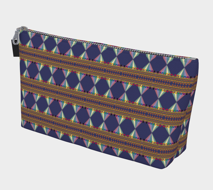 Vibing On The Wavelength Makeup Bag | Queer Art & Black Pride