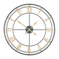 antique-bronze-gold-wall-clock