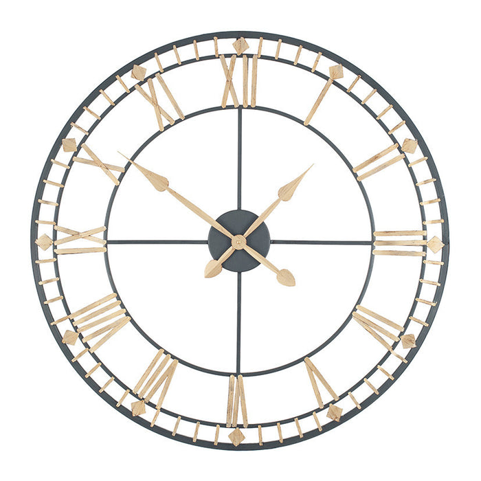antique-bronze-gold-wall-clock