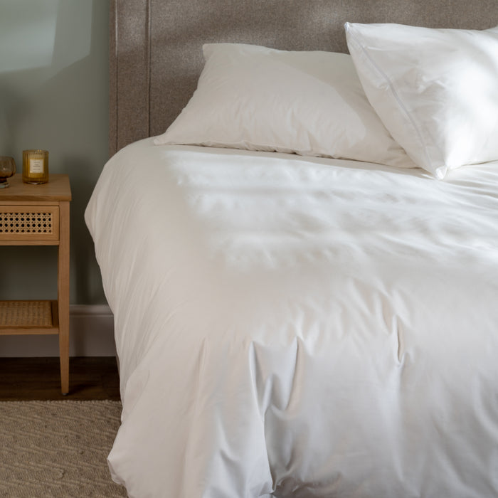 Water Repellent Duvet Protector close-up detail 1 | Soak and Sleep