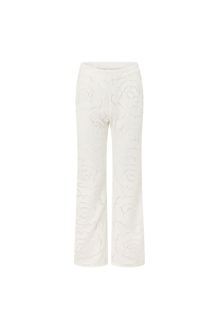 Whimsy Pants - Flower Cutwork