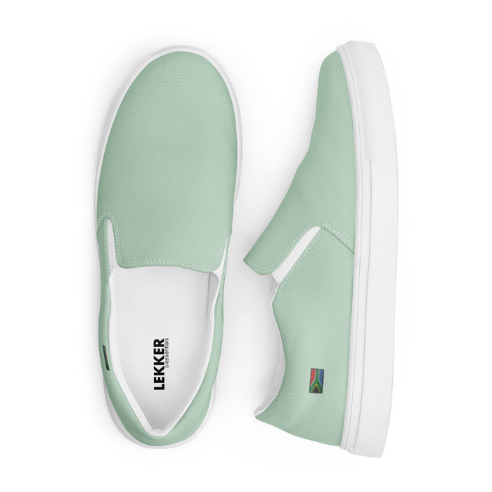 Womens Edgewater Green Lekker Slip-on Takkies