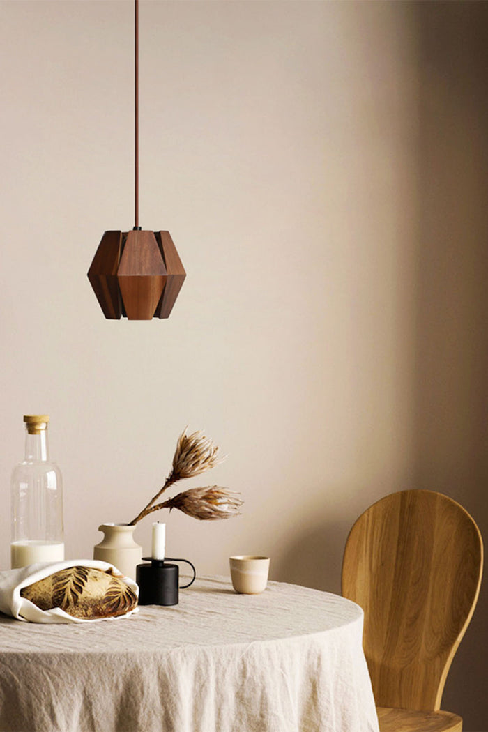 Wood Astris Pendant Lamp - view 2 | SamuLighting