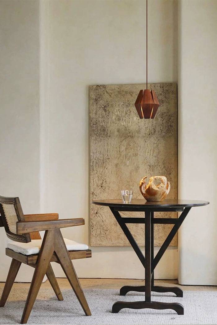 Wood Astris Pendant Lamp - view 5 | SamuLighting