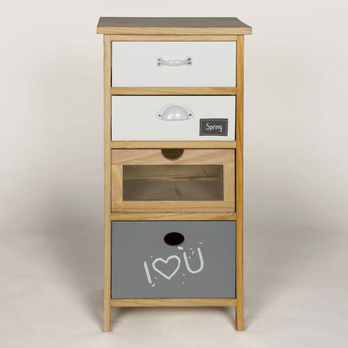 Wooden-4-drawer-chest