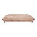 Wooden Distressed Chopping Board On Legs 51cm