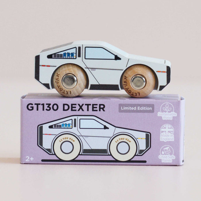 Wooden Matchbox Car, No. 23 GT130 Dexter