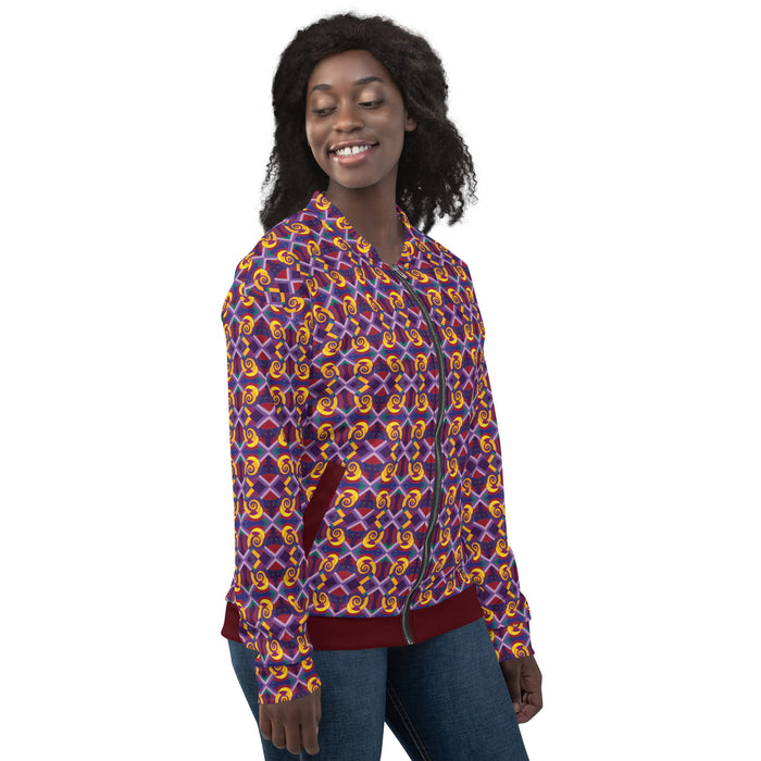 Yansa Gathers Bomber Jacket | Afrocentric Orisha Fashion